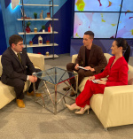 Доцент кафедры экологии и природопользования Николай Онистратенко дал интервью ведущим передачи «Утро России. Волгоград».