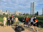 Представители кафедры экологии и природопользования приняли участие в работах по улучшению состояния безымянного пруда в Дзержинском районе Волгограда.