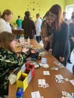 Сегодня в рамках Дня открытых дверей, проведенного ВолГУ, наша кафедра принимала гостей - абитуриентов и их родителей. 